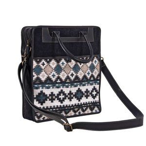 Myra Darrington Ranch Laptop Upcycled Bag